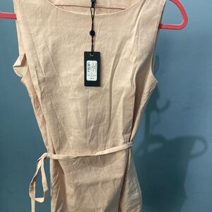 Rose Hollander linen tunic and pants set